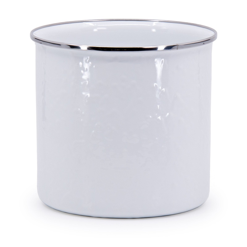 Solid Utensil Holder, White