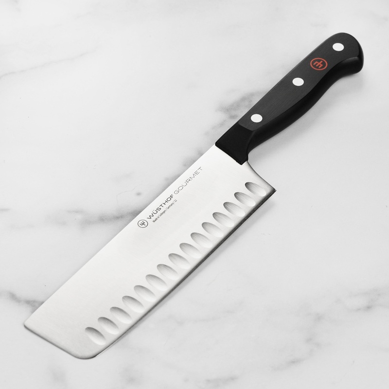Wusthof Gourmet 7″ Hollow Edge Nakiri Knife