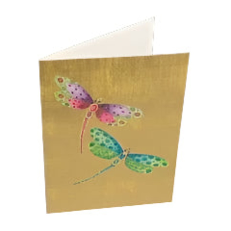 Dragonfly Pair Anniversary Card