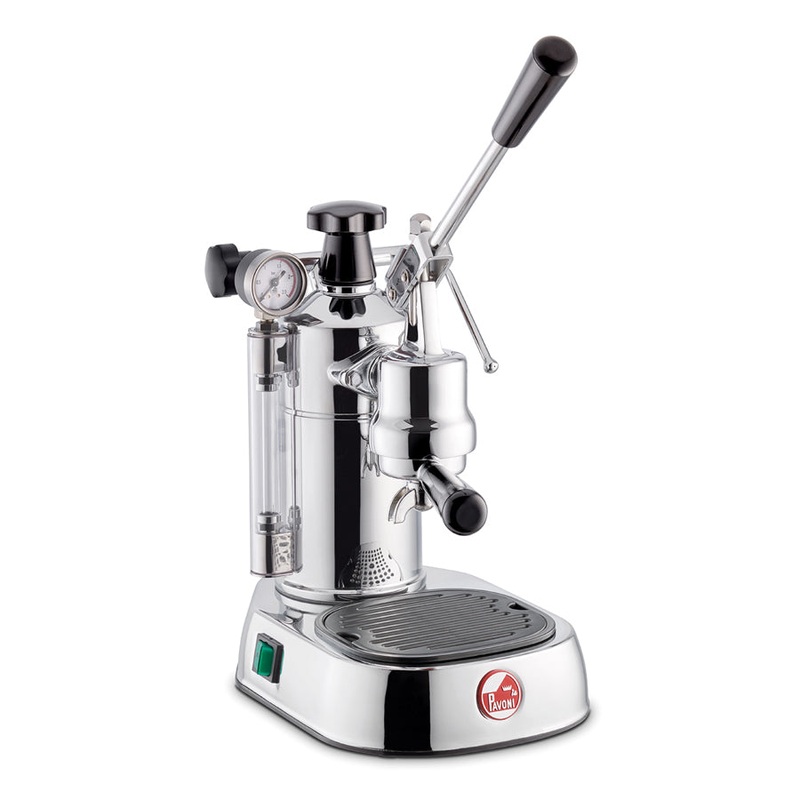 La Pavoni Lever Professional (Chrome base black handles) 240v – LPLPLQ01UK