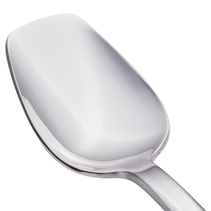 Walco 1207 Erik 8″ 18/10 Stainless Steel Extra Heavy Weight Dessert Spoon – 12/Pack
