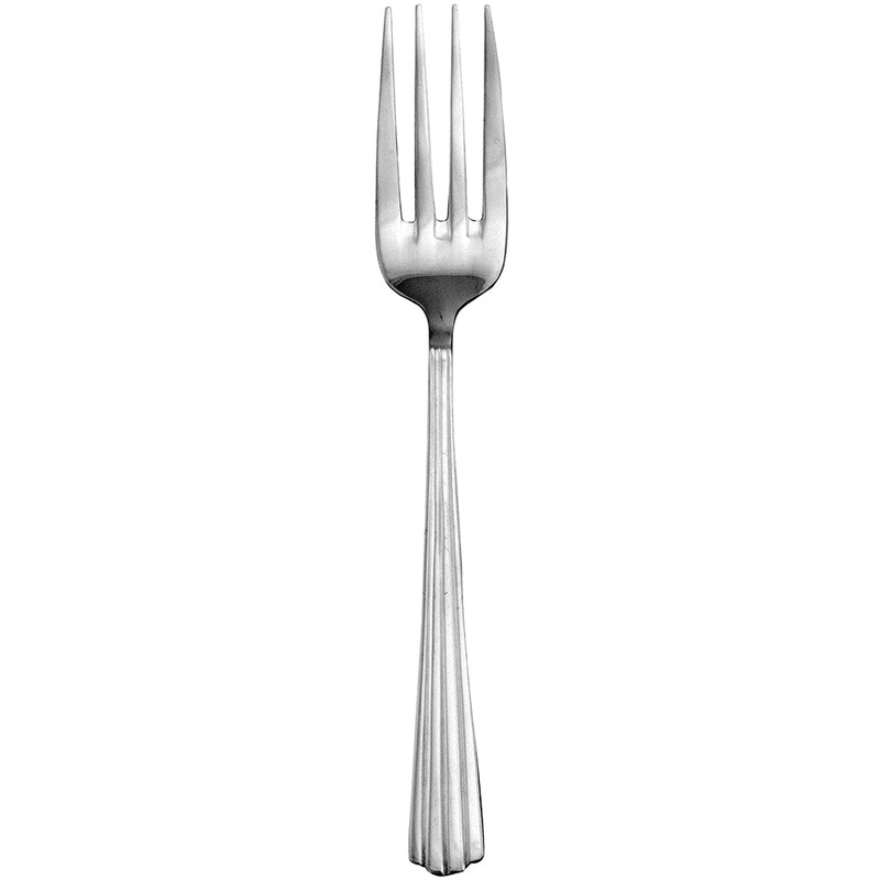 Walco 4906 Hyannis 6 7/8″ 18/10 Stainless Steel Extra Heavy Weight Salad Fork – 12/Pack