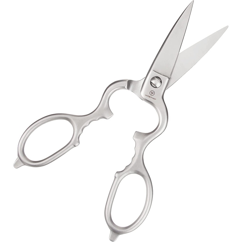 Wusthof Ikon Blackwood – Forged Stainless Kitchen Shears