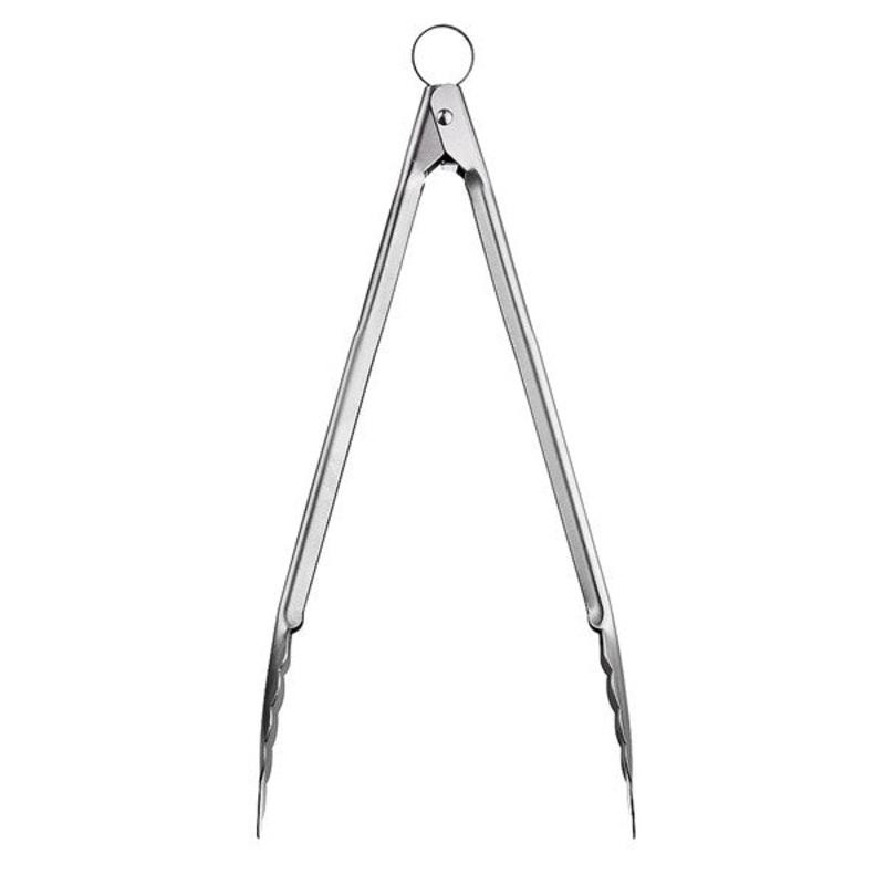 Cuisipro 9.5″ Stainless Steel Locking Tongs
