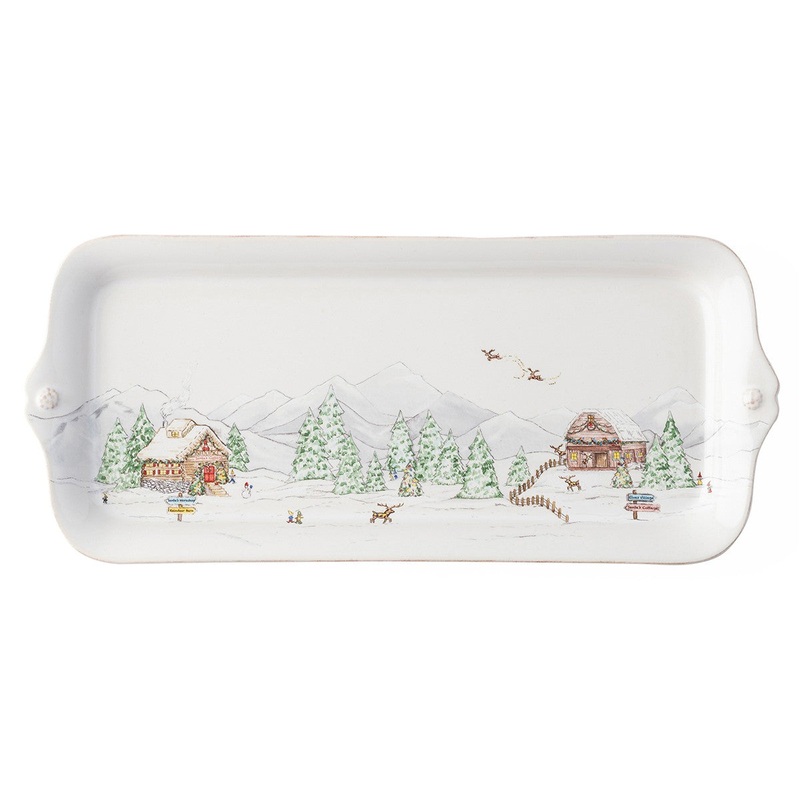 Juliska- Berry & Thread North Pole Hostess Tray