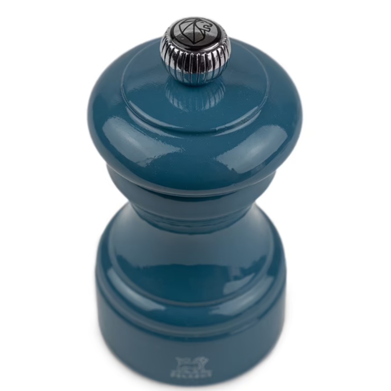 Peugeot Bistro Pepper Mill Pacific Blue Gloss Painted Wood – 4