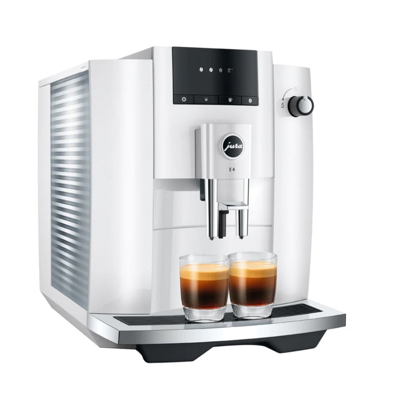 Jura E4 Superautomatic Espresso Machine – White – Open Box