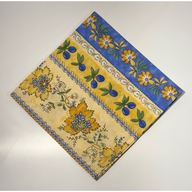 Le Cluny- Provence Monaco Blue Napkin