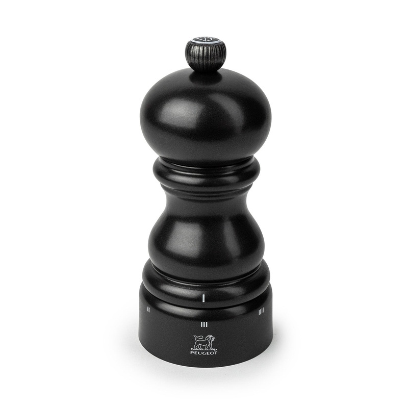 Peugeot Paris u’Select 5 Inch Salt Mill, Satin Black