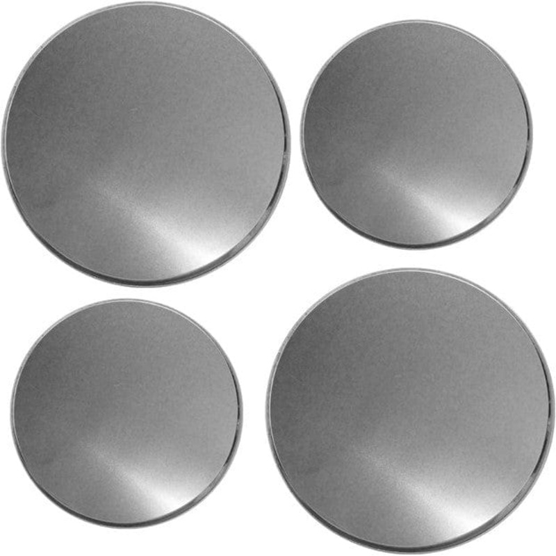 Stainless Steel Look Tin Burner Covers by Reston Lloyd