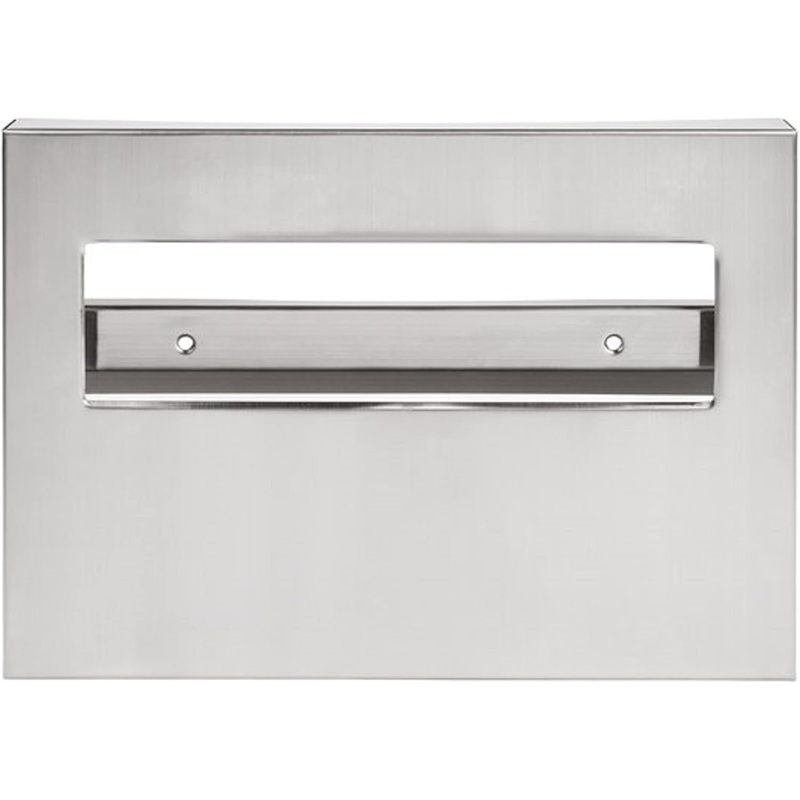 15-5/8″ x 11-1/2″ x 2″ Stainless Steel Toilet Seat Cover Dispenser Fits 500 Sheets – Wall Mounted Toilet Seat Cover Holder for Commercial Office Restaurants Hospitals Schools