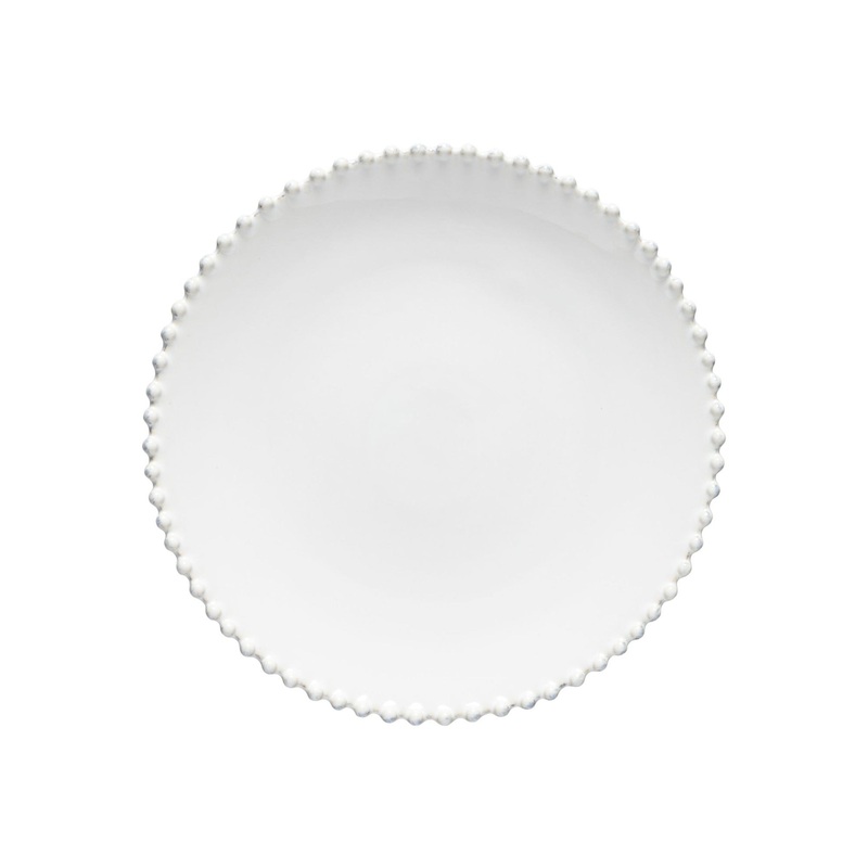 Pearl Dinner Plate – Cloud White