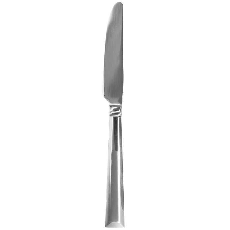 Walco TRU45 Truss 9 3/16″ 18/0 Stainless Steel Heavy Weight Dinner Knife – 12/Pack