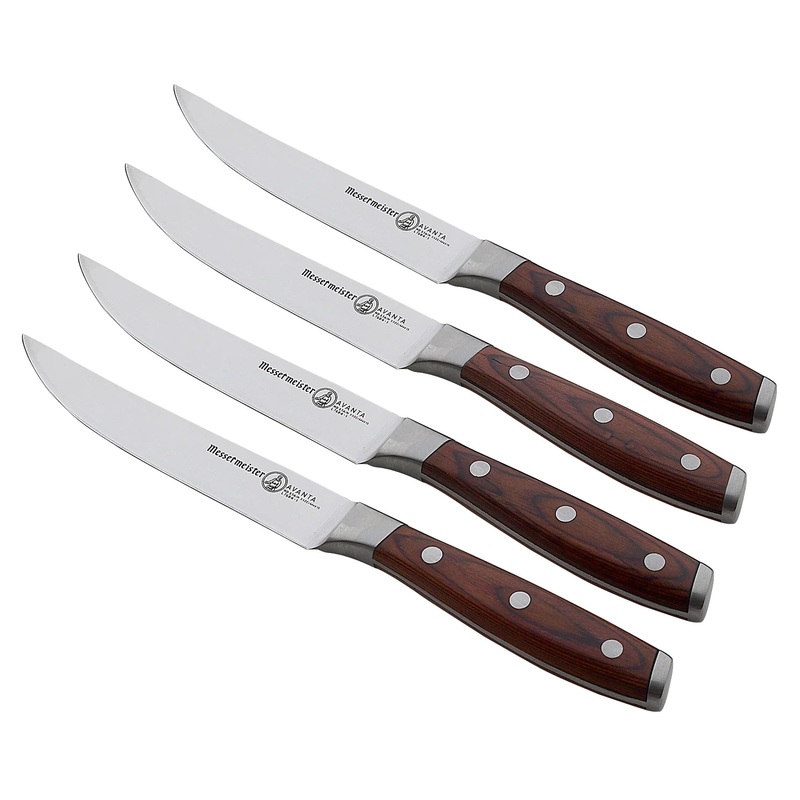 Avanta Pakkawood Fine Edge Steak Knifes (4 Piece Set)