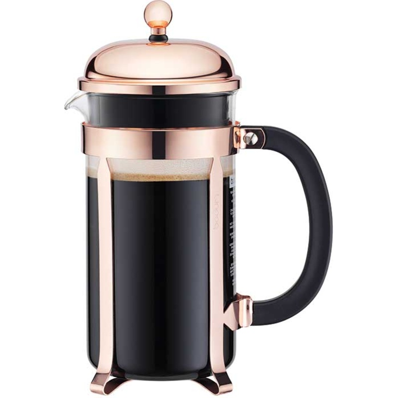 Bodum Chambord Classic Copper 8 Cup French Press