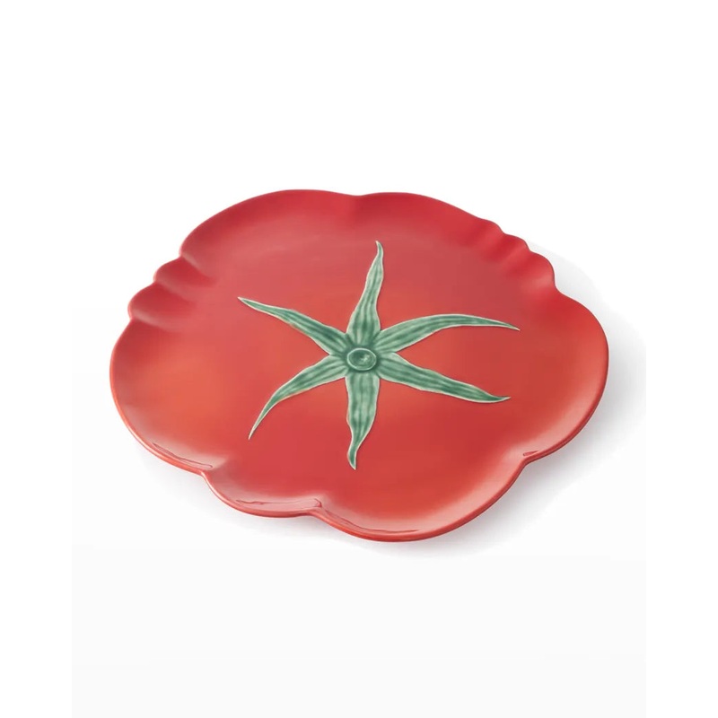 Bordallo Pinheiro Tomato Pizza Plate