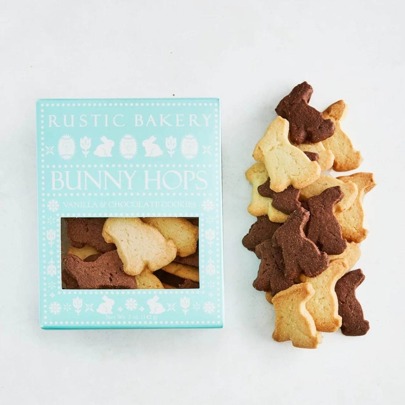 Rustic Bakery Bunny Hop Cookies Box
