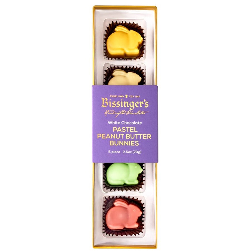 Bissinger’s Pastel Peanut Butter Bunnies Flight – 5 PC