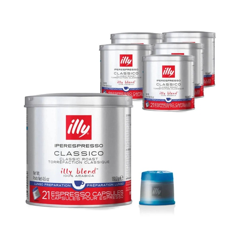 Illy Iperespresso Capsules Lungo Classico Medium Espresso (Case of 126)