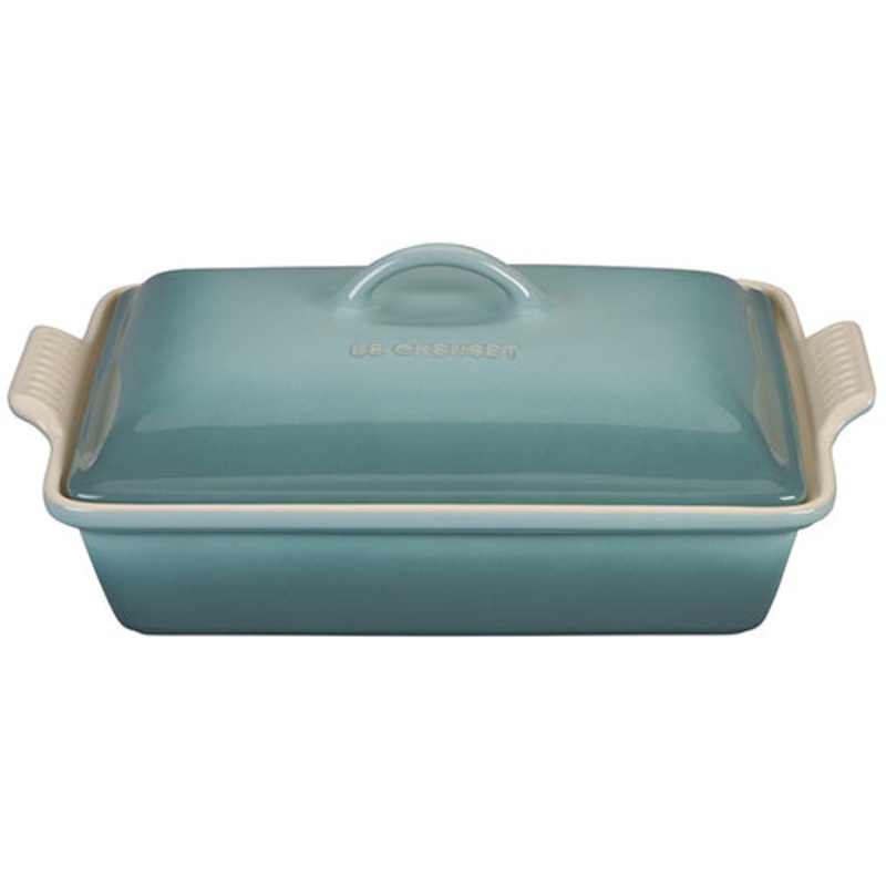 Le Creuset Heritage Rectangular Casserole  4 qt – Sea Salt