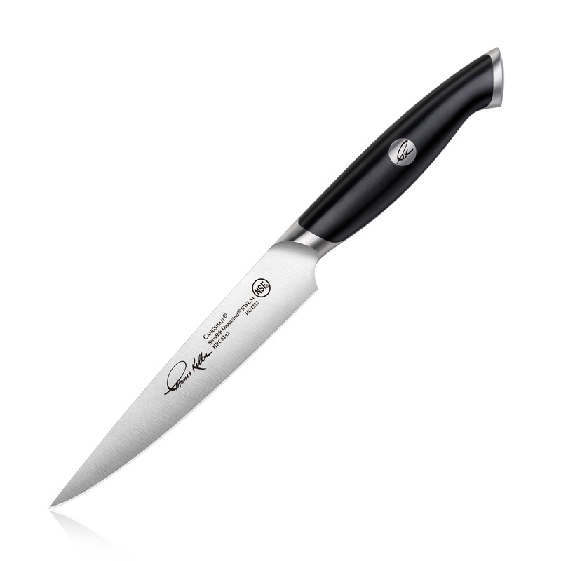 Thomas Keller Signature Collection 5″ Utility Knife, Black