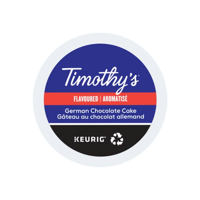 Timothy’s German Chocolate Cake K-Cup Pods (Box of 24)