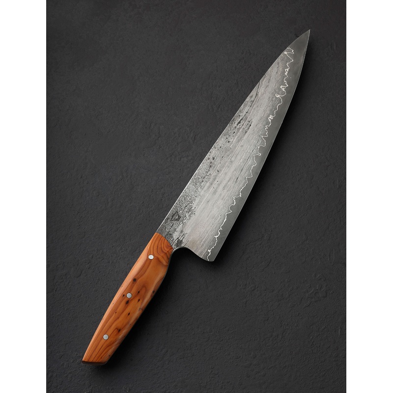 Wrought Iron Yew Gyuto 237mm