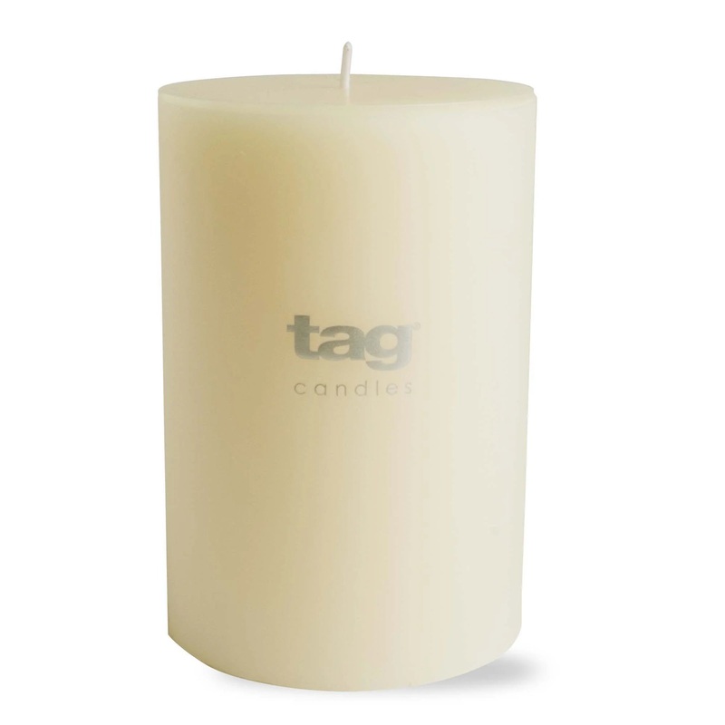 Color Studio Pillar Candle 4×6 – Ivory