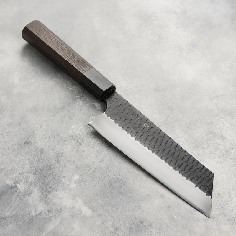 Nigara SG2 Kurouchi Tsuchime 7″ Kiritsuke Nakiri