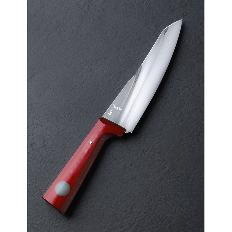 Red Linen Gyuteseki 165mm