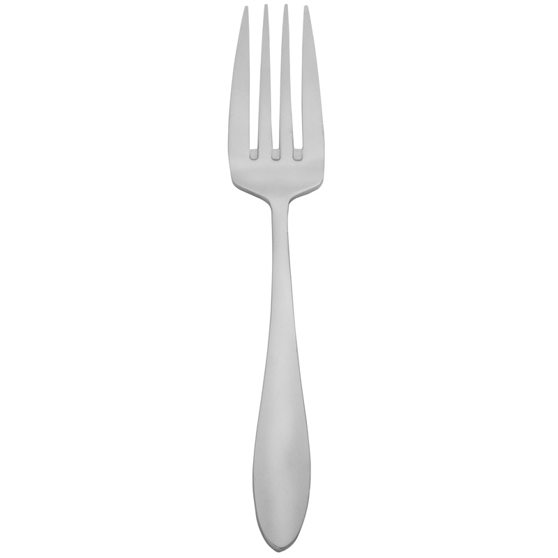 Walco 01051 Idol 7 7/8″ 18/10 Stainless Steel Extra Heavy Weight European Table Fork – 12/Pack