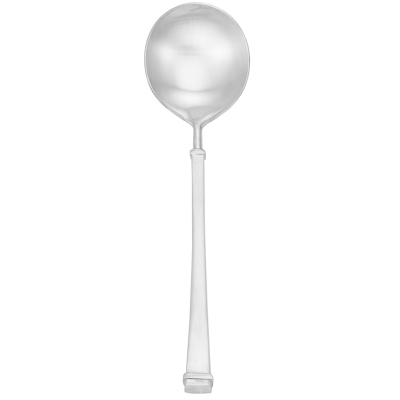 Walco 5312 Farmington 6 1/4″ 18/10 Stainless Steel Extra Heavy Weight Bouillon Spoon – 12/Pack