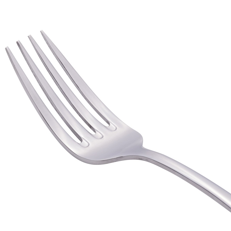 World Tableware 213 039 Baguette 8 1/2″ 18/0 Stainless Steel Heavy Weight European Dinner Fork – 12/Pack