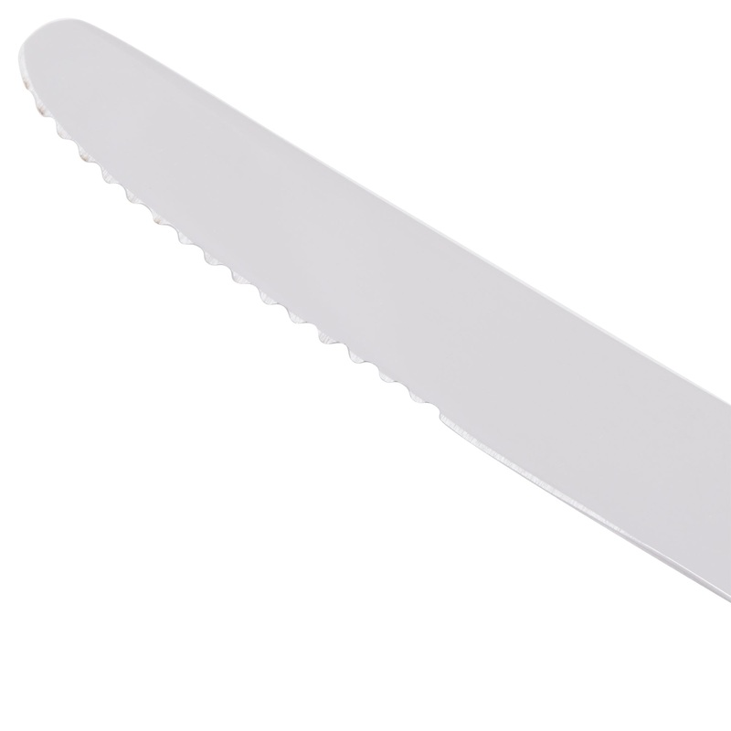 World Tableware 969 7502 Madison 9 1/2″ 18/8 Stainless Steel Extra Heavy Weight Dinner Knife – 12/Pack