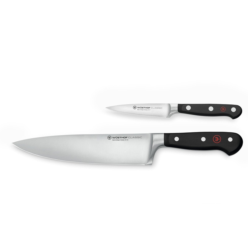 Wusthof Classic Two Piece Starter Set, 8″ Chef’s Knife & 3.5″ Paring Knife