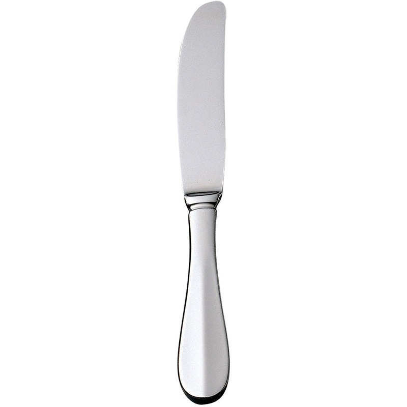 Bon Chef S110 Monroe 6 15/16″ 13/0 Stainless Steel Extra Heavy Hollow Handle Bread and Butter Knife – 12/Pack