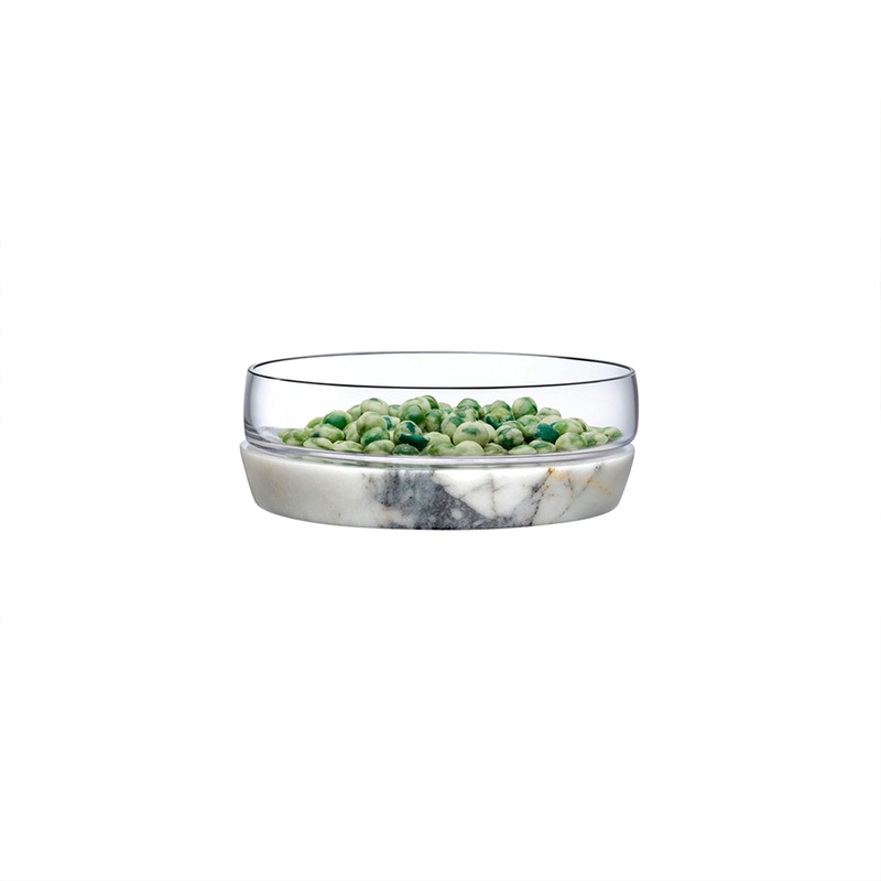 Chill 20 oz. Crystal Bowl with Marble Base