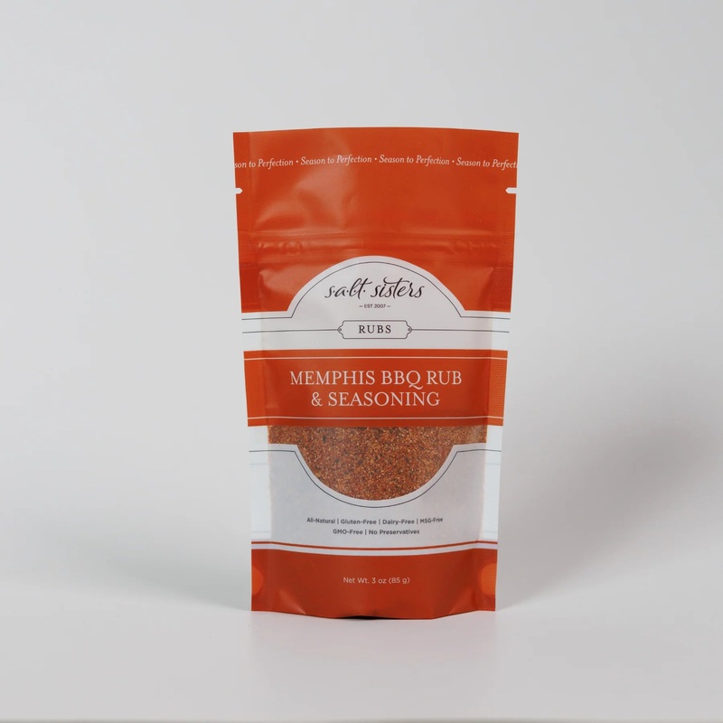 Salt Sisters Memphis BBQ Rub & Seasoning 3 oz
