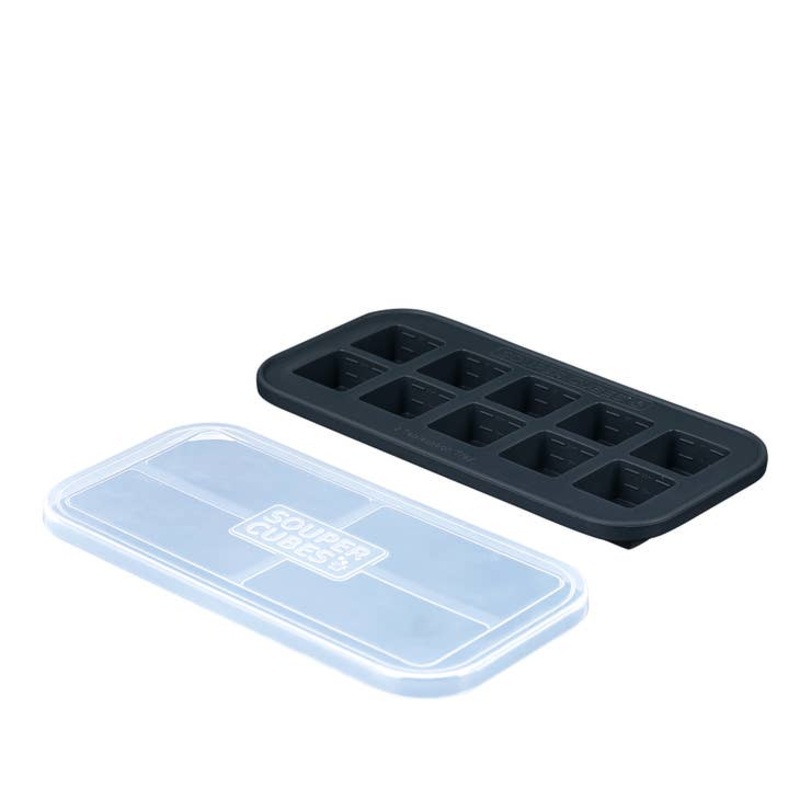 Souper Cubes 2 Tbs / 1 oz. Tray, Charcoal