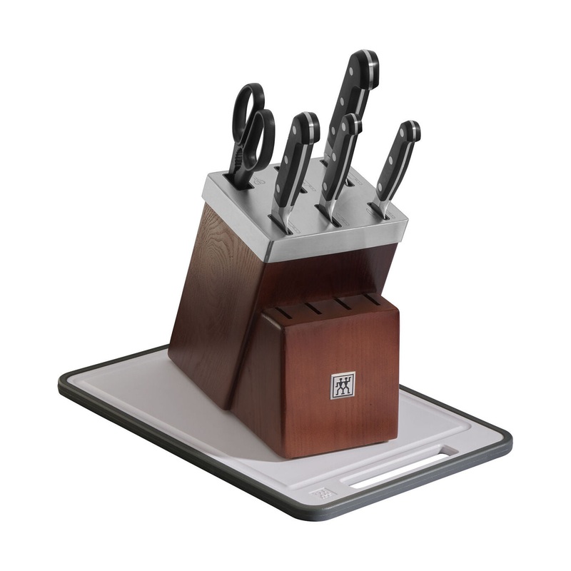 Zwilling Pro Stainless Steel 7-Piece Self-Sharpening Knife Block Set
