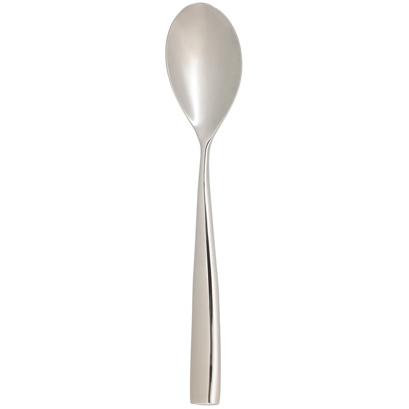 Arcoroc FL406 Liv 7 7/8″ 18/0 Stainless Steel Heavy Weight Dessert Spoon by Arc Cardinal – 12/Pack