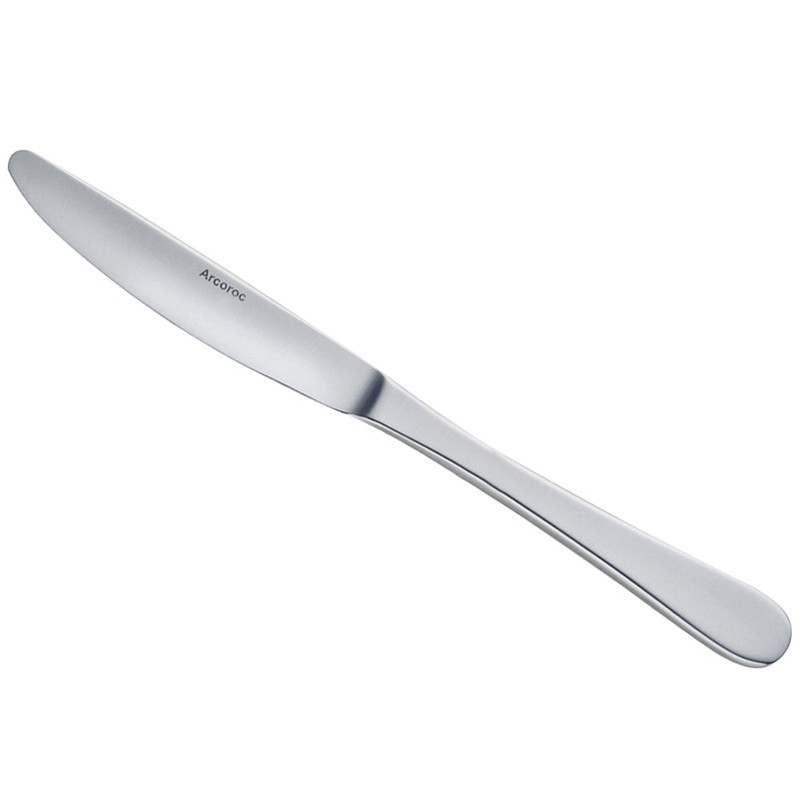 Arcoroc T1904 Matiz 9 1/4″ 18/10 Extra Heavy Weight Stainless Steel Dinner Knife by Arc Cardinal – 12/Pack
