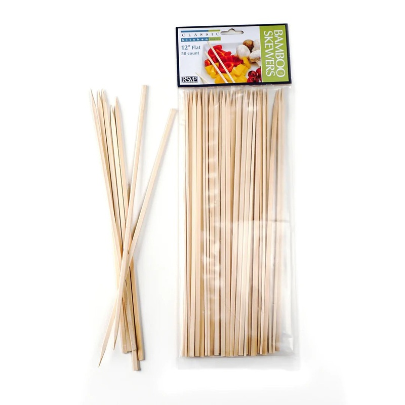 Bamboo Flat Skewer – 12″