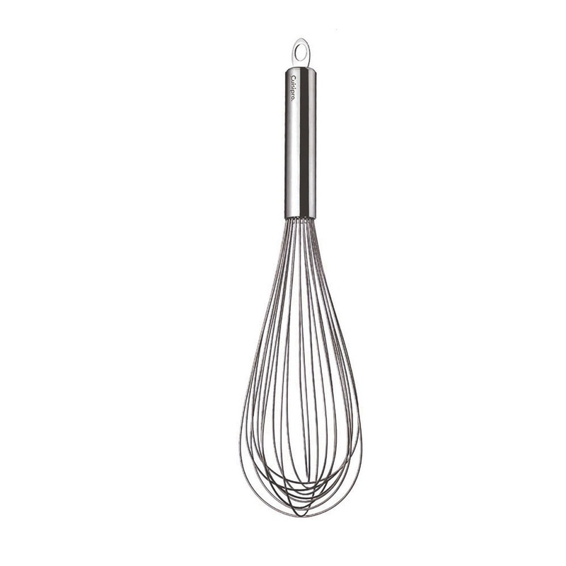 Cuisipro 12 Inch Stainless Steel Balloon Whisk Ball Solid Handle