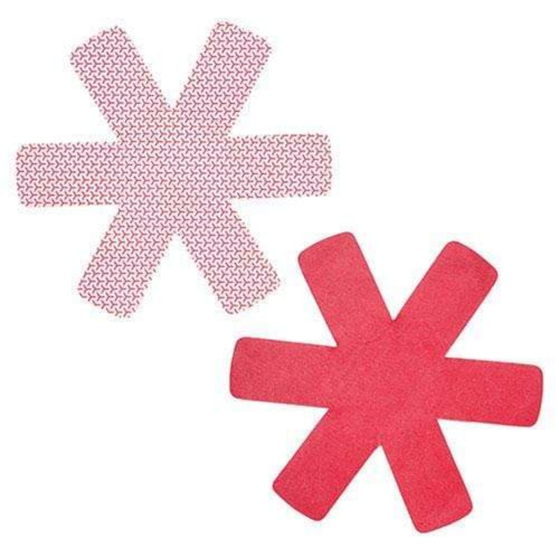 Envision Home Kitchen Cooking Guards – Red (Set Of 3)