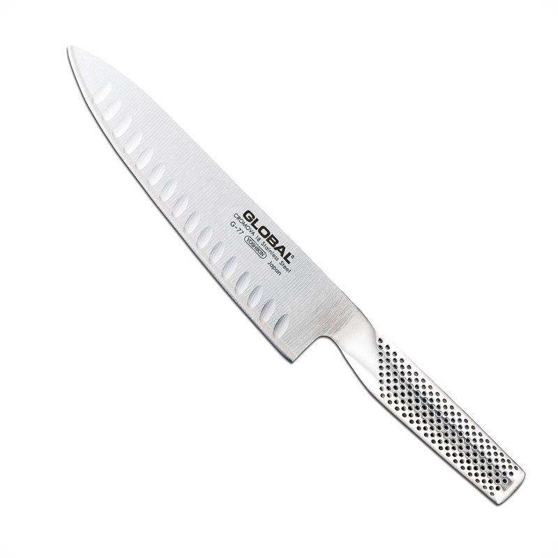 Global G-77 – 8″ Hollow Ground Chef’s Knife