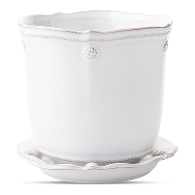 Juliska Berry & Thread 5″ Planter – Whitewash