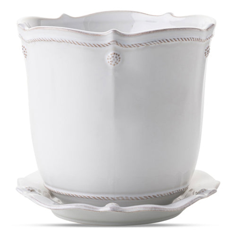 Juliska Berry & Thread 7″ Planter – Whitewash