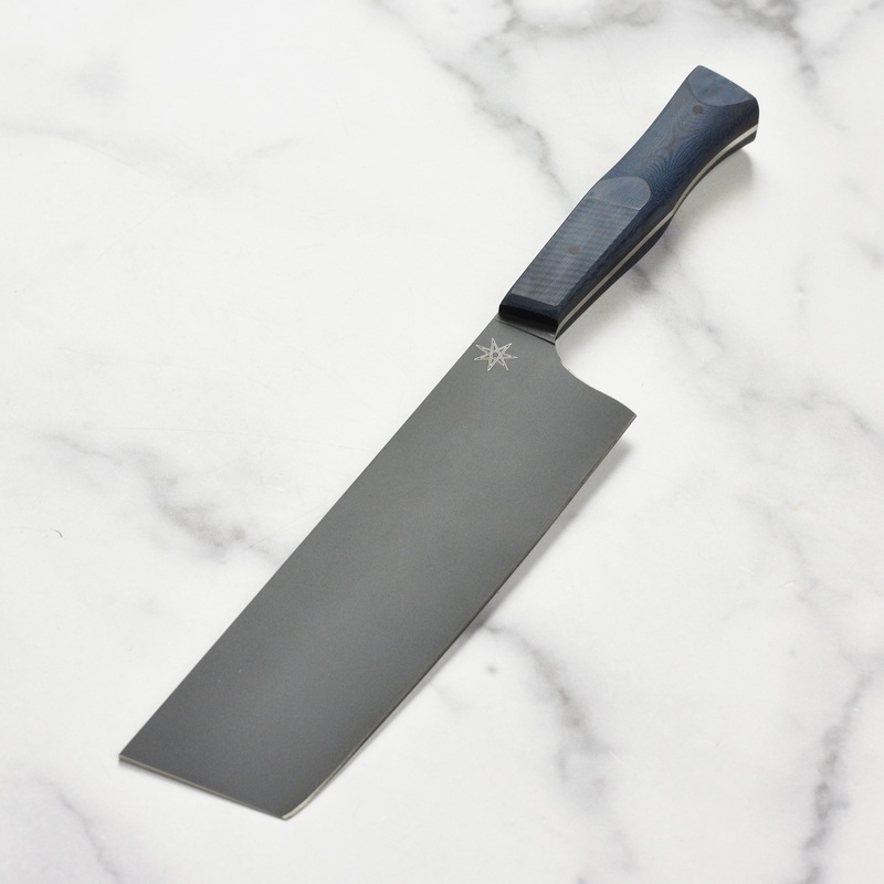 Town Cutler eXo Blue 7″ Nakiri Knife