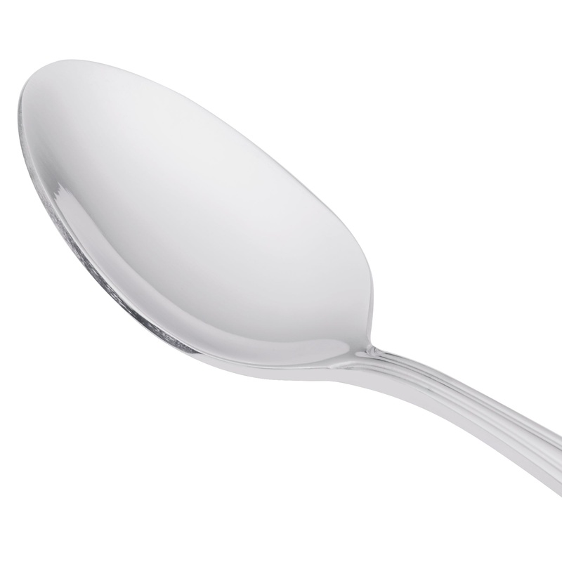 World Tableware 256 001 Cortland 6″ 18/0 Stainless Steel Heavy Weight Teaspoon – 12/Pack